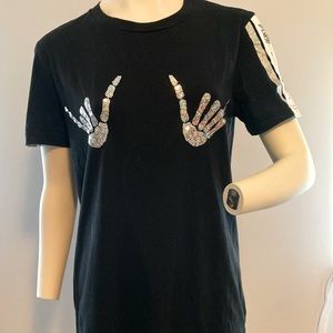 VS PINK Halloween sz XS GHOSTING YOU tee